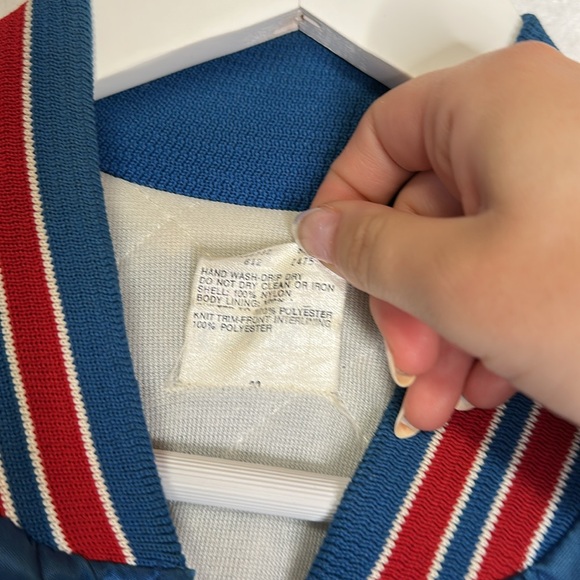 Vintage 1980s New England Patriots Bomber Jacket - Picture 3 of 7